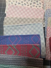 Downtown Abbey 38 Piece Fat Quarters. Andover Fabrics. Vintage Themed.