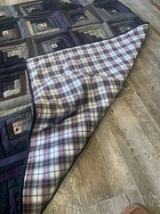 Wool And Flannel Backing, Needs Repairs In Two Places As Shown In Pics