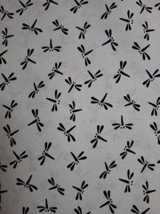 Whimsical Dragon Fly Quilt OOP Fabric 1 3/4 Yards