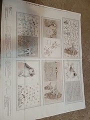 Henry Glass You Are Loved Sheep And Animals Cotton Fabric Book Panel