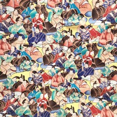 1999 Alexander Henry Cotton Fabric Governor Of The Golden Fields By Phillip…