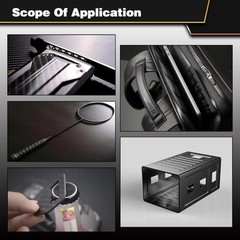Carbon Fiber Fabric Roll 6.5ft x 12″ – 3K 2×2 Twill Weave 220g/m² High Streng…
