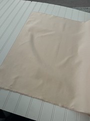 SILK PEACH CREAM FABRIC 10 Yards x 22 Inches Wide or 360 Inches x 22 Wide