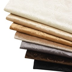 1M Embossed Velvet Fabric Floral Solid Soft Home Car Upholstery Decor Cloth DIY