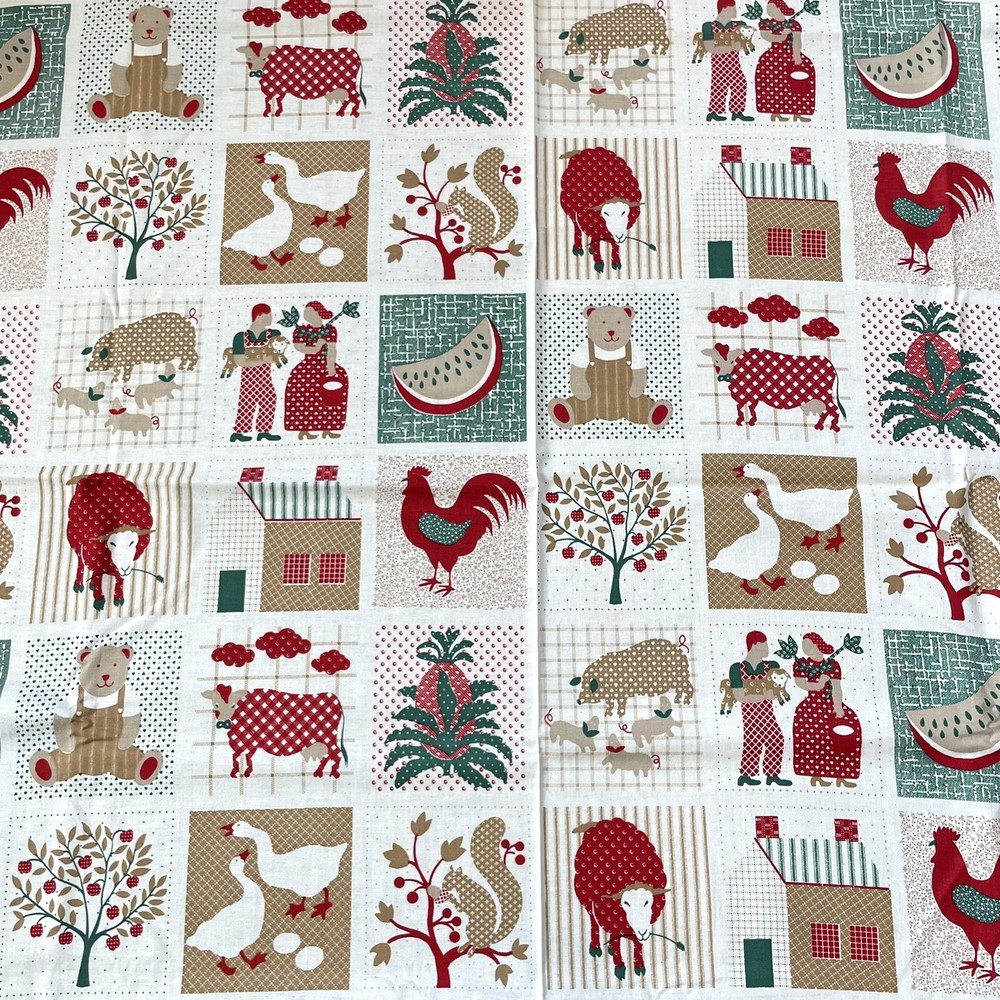 Vintage Country Classics Prairie by Ameritex Cotton Fabric 2.75 yards