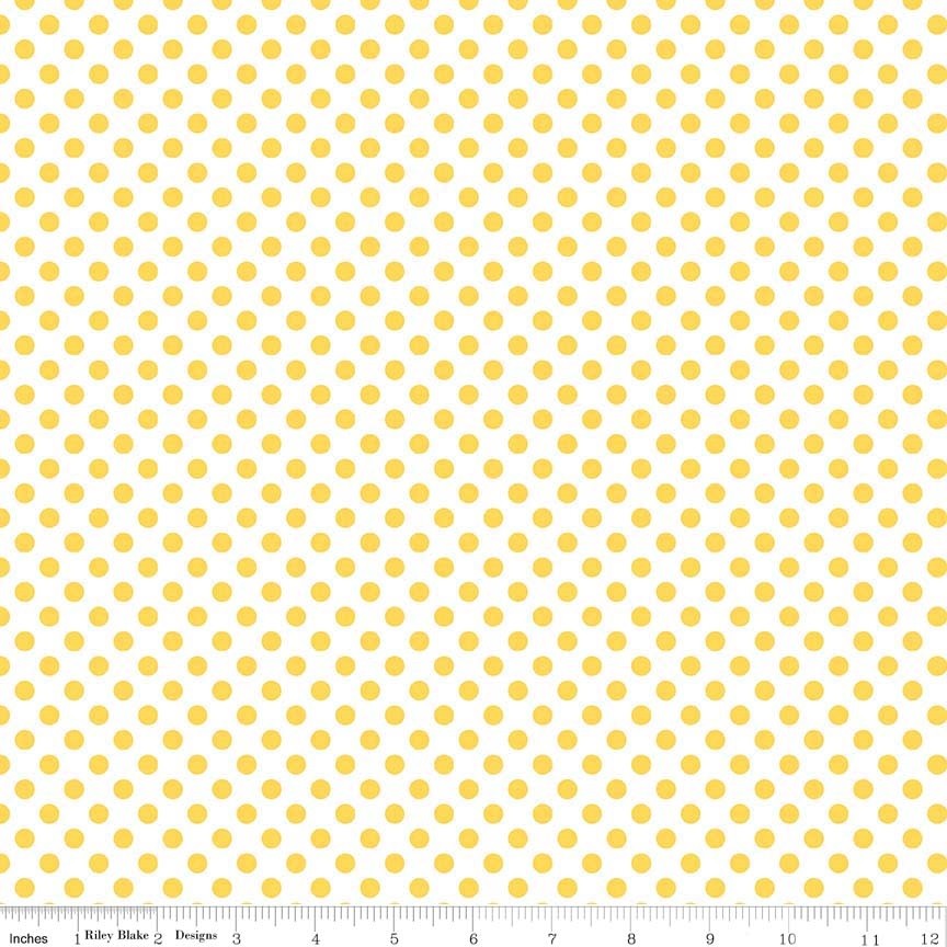 Small Dots Fabric by Riley Blake Designs ,100% cotton, C480-50, BTY