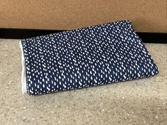 Blue Dot 1 Yard Fabric Remnant 54” X 36” Designer Material Heavy Duty