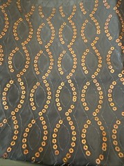 One Half Yard Of Beautiful Lavender Sequined Fabric. Throw Pillow Crafts Sewing