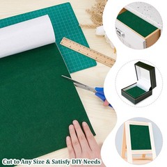 BENECREAT 15.7×78.7 Green Self-Adhesive Felt Fabric 15.7″W x 78.7″L,