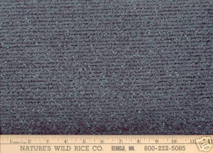 Woven Textured Fabric Blue in Medium to Heavy Weight 26″ x 33″ Sewing Crafts