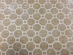 Kravet Beige Chenille Geometric Hexagons Upholstery Fabric 6.75 yds (31686-616)