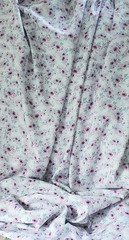 Beautuful floral fabric, smooth polyester Dress Fabric, 3 Yards 60 inch wide