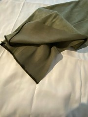 Olive green polyester micro fiber fabric 30″ by 60″(decorating weight)
