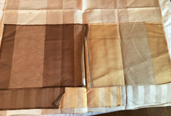 AST A. Sommer Textiles Natural Stripe 34 x 26″ Linen Blend Fabric Sample
