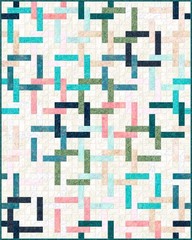 Wilmington Batiks – Desert Blossom – Bricks – Light Pink, Fabric BTY
