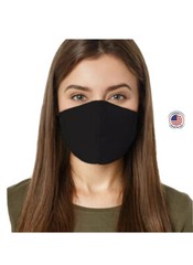 Face cover washable Double layer Polyester cotton Unisex 6 Pack Adult Size S/M