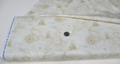 Timeless Treasures quilt-craft fabric SEA MAP natural 8 yds (cd-3766) Bolt!