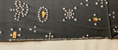 MCM Fabric Mid Century Modern Dated 1953 Magic Pearls William Ward Beecher