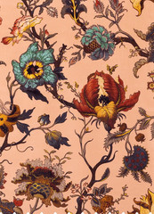 HOUSE OF HACKNEY CURTIAN FABRIC DESIGN Artemis Velvet 2 METRES BLUSH VELVET