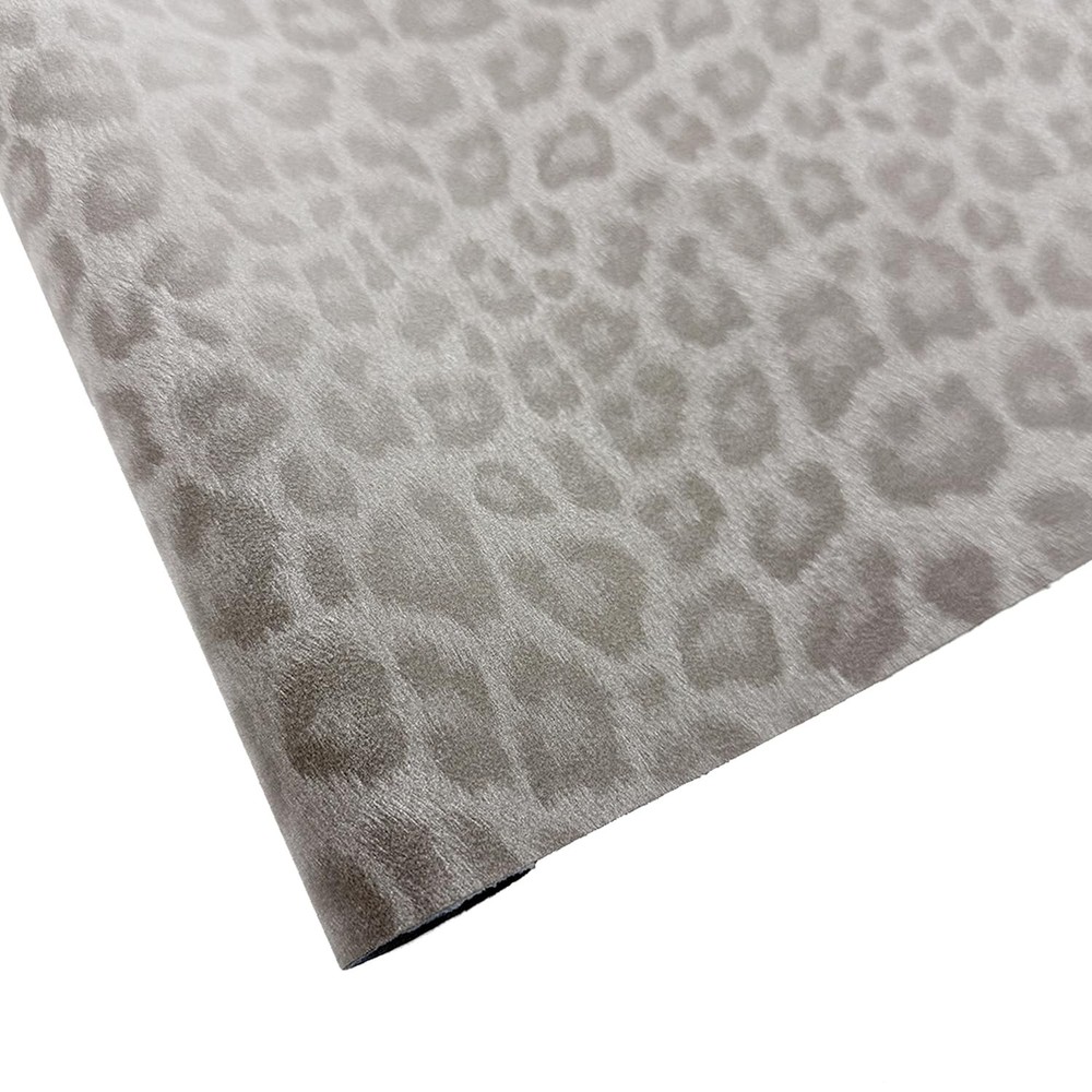 Faux Leather Leopard Roll 32 x 137 cm(12 x 54 inches) Multipurpose Synthetic …