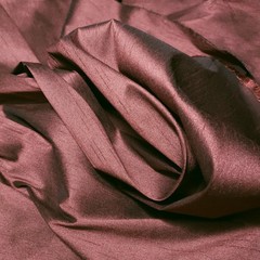 Maroon Merlot Dupioni Faux Silk Fabric 58″ By The Yard Two Tone Burgundy Black
