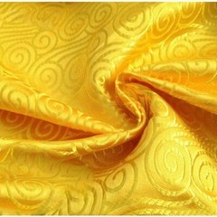Chinese Cloud Printed Satin Silk Fabric Cloth Costume Cheongsam Upholstery DIY