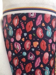 Mix 7 PCS 45cmx135cm Colorfull Printed Disney Cartoon Pattern Synthetic Leather