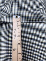$38 for 2 Yards Real Wool Fabric Suiting, Checkered (Wool Strech)
