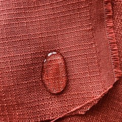 Red Slub Upholstery Fabric Textured Synthetic Blend 4ydx54” 11oz Yard Weight