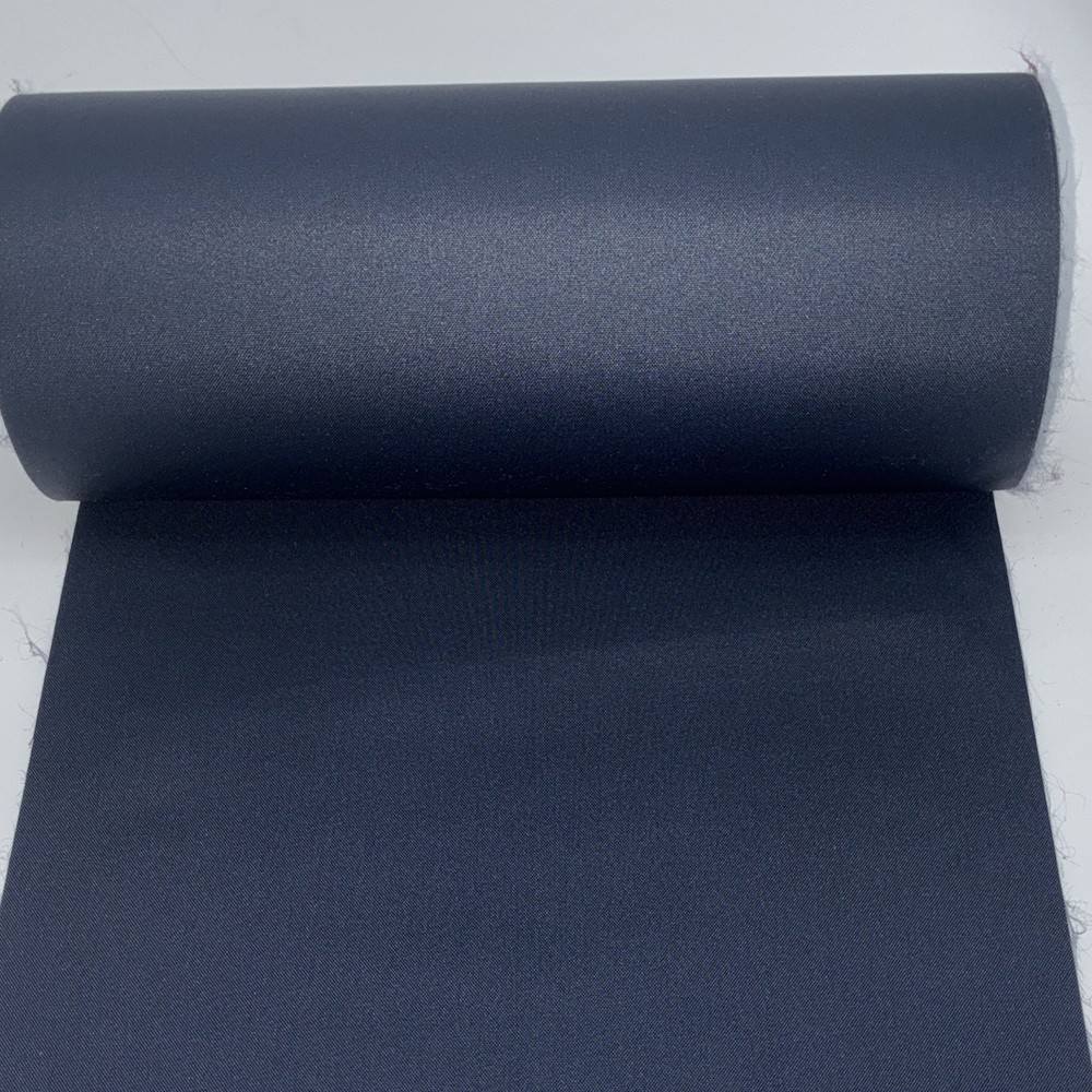 Navy Blue Solid/Plain Fabric Roll Material, Approx. 11 in Wide, 3 yards