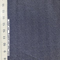 Blue Design 90’s Cranston Print Works Cotton Fabric 1/2 Yard (18 By 44”)