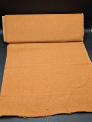 Plaiditudes Fabric Orange Large Herringbone Brushed Cotton 2.6 Yds Soft 44in