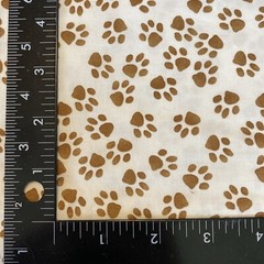 Paw Prints – Novelty Cotton Fabric For Sewing, Quilting, Crafts