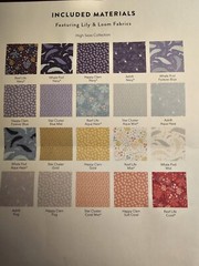 NIP Lily & Loom High Seas Collection Charm Pack Fabric 42 Pieces 5×5 Inches