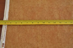 By 1/2 Yd, Gold & Brown Weave-Print Quilt Cotton, P&B Studio/”Fiber Weave”,M8128