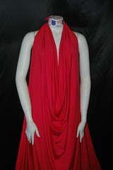 Modal Spandex Stretchy Silky Touch Jersey knit fabric EcoFriendly Granita Red