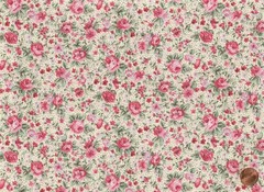 Country Floral CHARM PACK: 40) 5″ x 5″ Squares, 100% Cotton Fabric, 2 Dups