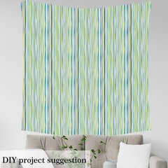 Feelyou Stripes Fabric By The Yard Natural Geometric Waves Ripple Upholstery