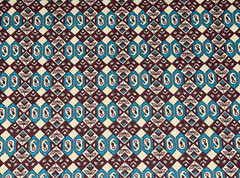 1/2 Yd Ozark Calicos Tulip Fabri-Quilt Vintage Retro Floral Cotton Fabric BTHY