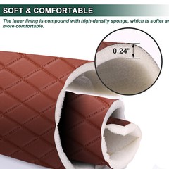 63″ Vinyl Faux Leather Foam Back Auto Upholstery Fabric Car Headliner By Yard