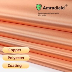 Pure Copper Faraday Fabric Cloth 39″x43″ for WiFi Cell Bluetooth GPS Groundin…