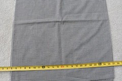 By 1/2 Yd, Vintage, Brown & Cream 1/8″ Woven Cotton Gingham, P8928
