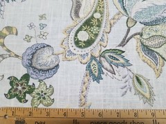 Garden Flora in Foam BTY 54″ Wide P Kaufmann 100% Cotton Slub Duck Jacobean