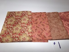 5 – FQ Cotton Fabric Lot – Moda – Thimbleberries – RJR