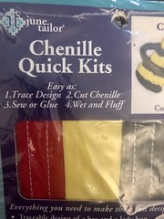 June Tailor Chenille Quick Kits “Critters Fly” Complete Project Craft Kit NEW