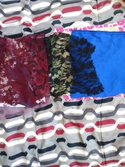Fabric Scraps (10 pieces) FREE SHIPPING