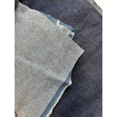 Lot of Salvaged Demin Fabric – Apparel Fabric Home Decor- 3 1/2 yards total