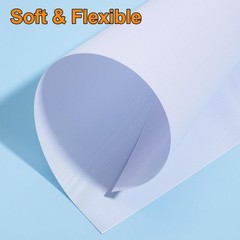 5 Sheets Waterproof PVC Eye Mesh for Furry Cosplay – 11.8″ x 7.87