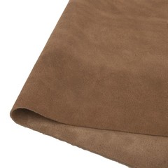 WAYNE’S DOG 3/4 oz Suede Leather Square Cowhide Craft 12″x12″, Brown