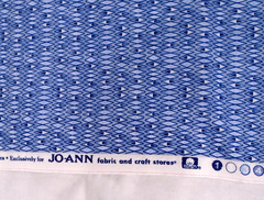 JoAnn Light Bllue Mini Geometric Print Diamonds Cotton Fabric 41×35″